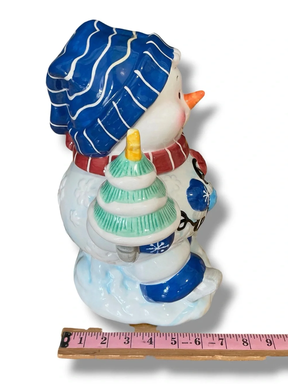 Houston Harvest Holiday Snowman Cookie Jar